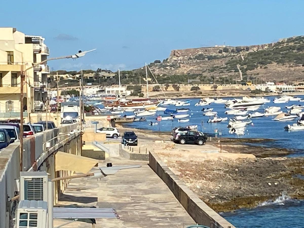 Sea Front Apartment At Mellieha Bay, Malta! Exterior foto